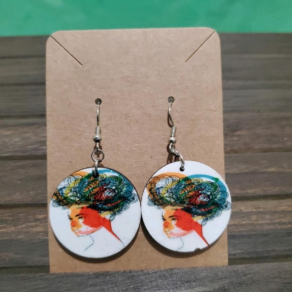 Customized earrings - Picture 2 of 9